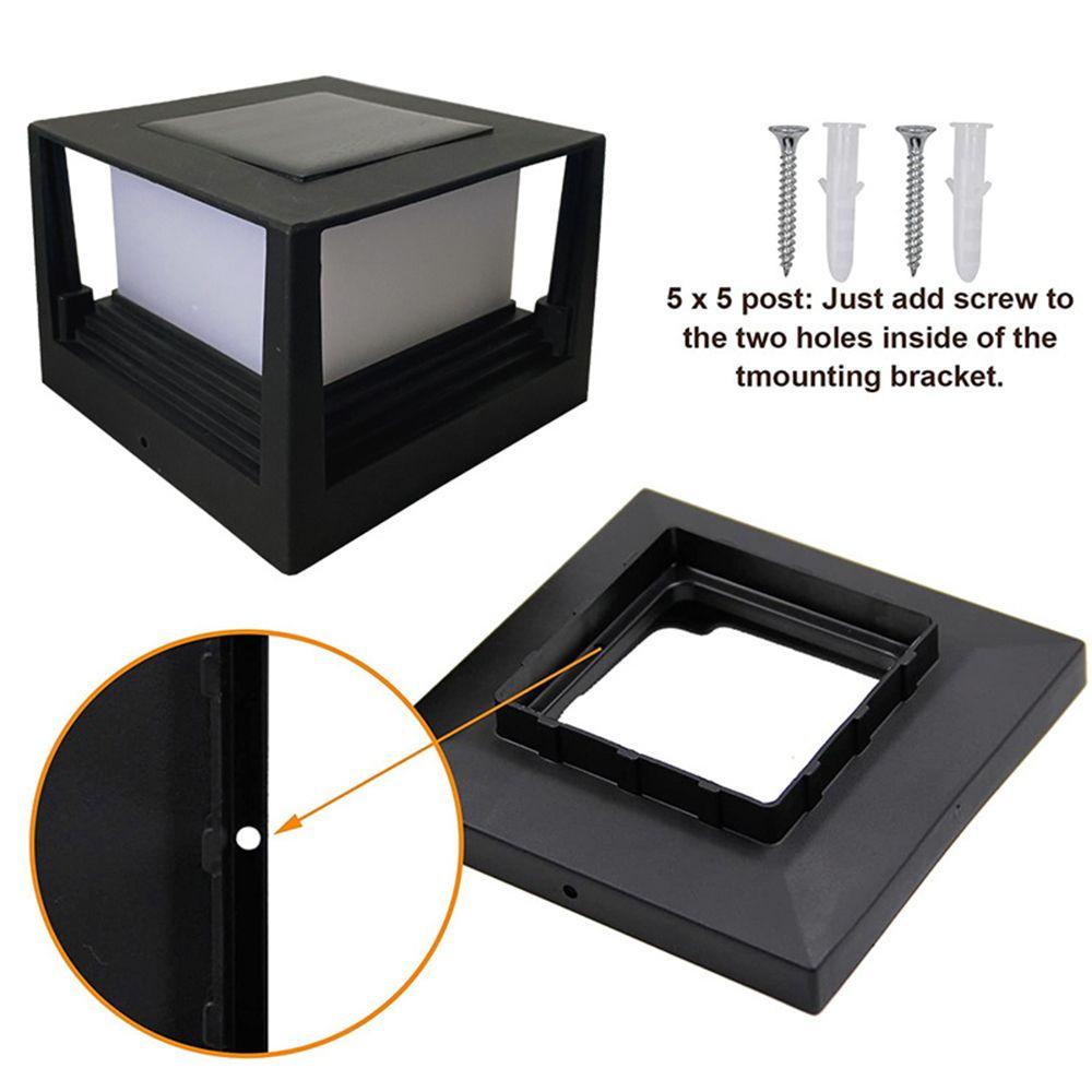 Đèn LED Gắn Tường Trang Trí Sân Vườn Sử Dụng Năng Lượng Mặt Trời