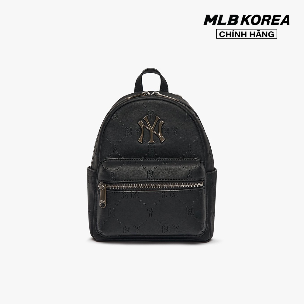 MLB - Balo mini phom chữ nhật Monogram Diamond Embo 3ABKS051N-50BKS