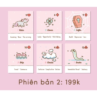 Bộ bài Simple Lenormand (auth) (2 PHIÊN BẢN)