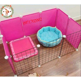 Chuồng quây chó mèo lắp ghép giá rẻ