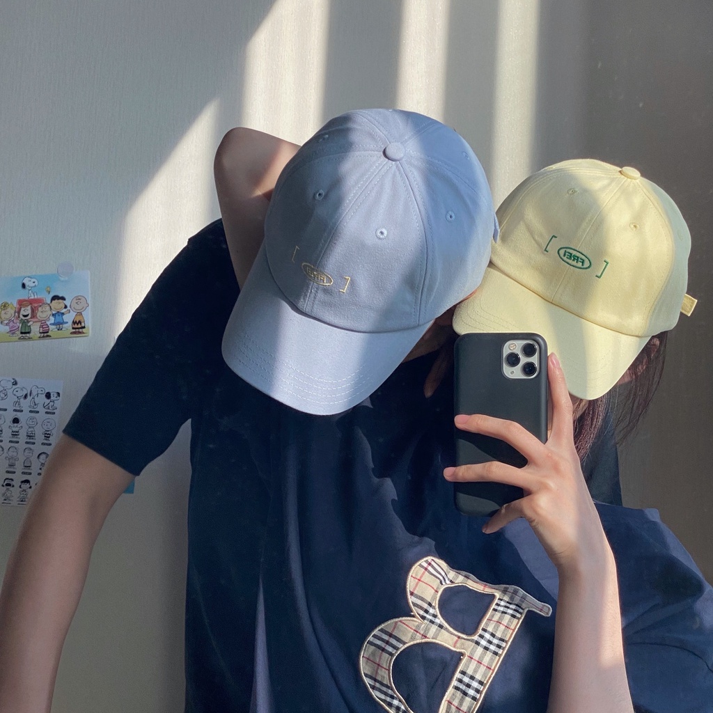Nón Thêu FREI Unisex - Mũ Lưỡi Trai Ulzzang Nhiều Màu