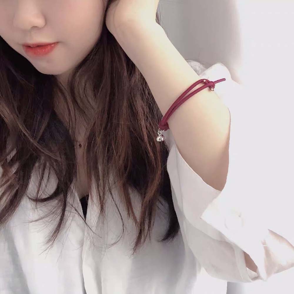 Vòng Tay Mặt Kim Loại Khắc Chữ Ý Nghĩa Cho Cặp Đôi