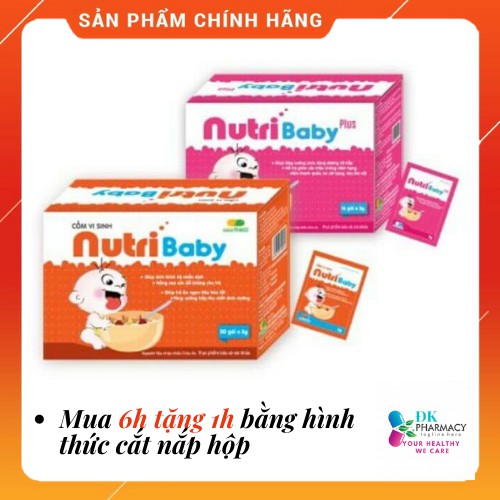 Cốm Vi Sinh Nutribaby - Giúp bé ăn Ngon, Tăng cường sức đề Kháng, Tăng cường chức năng hô hấp