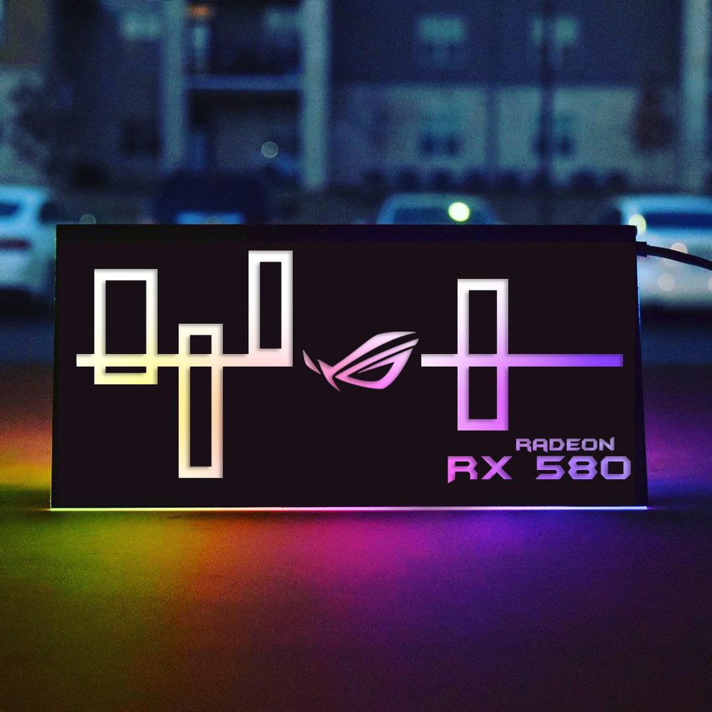 RGB ASUS VGA Backplate