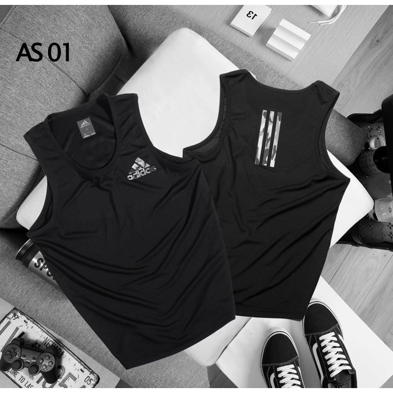 Áo ba lỗ co giãn 4 chiều thấm hút mồ hôi cực tốt