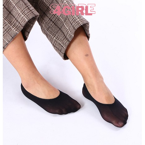 Tất Vớ Trơn Không Cổ - Mang Giày Búp Bê