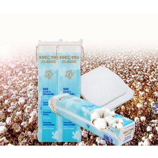 Bông tẩy trang Bocoton Classic Pads 100pcs