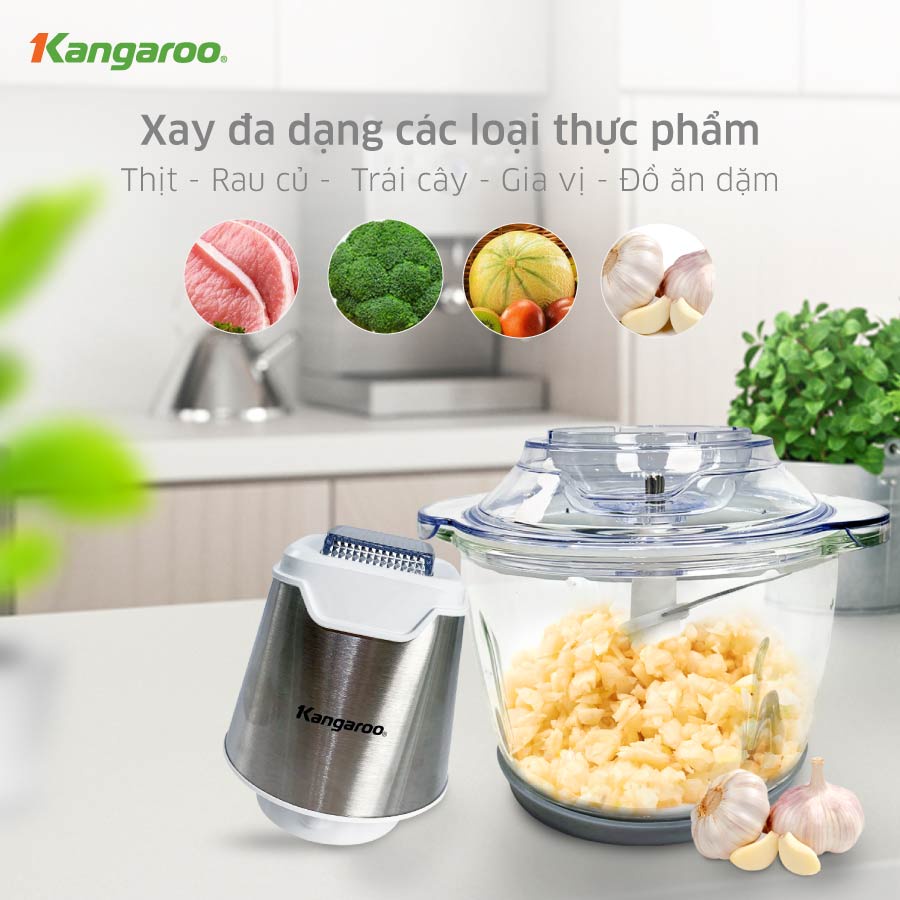 [Mã ELHADEV giảm 4% đơn 300K] Máy xay thịt 1.2L Kangaroo KG12TI