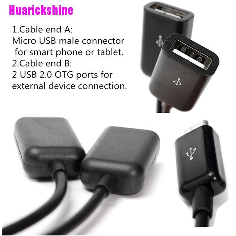 Dây Cáp Chuyển Đổi Cổng Micro Usb Otg Cho Máy Tính Bảng / Điện Thoại Thông Minh