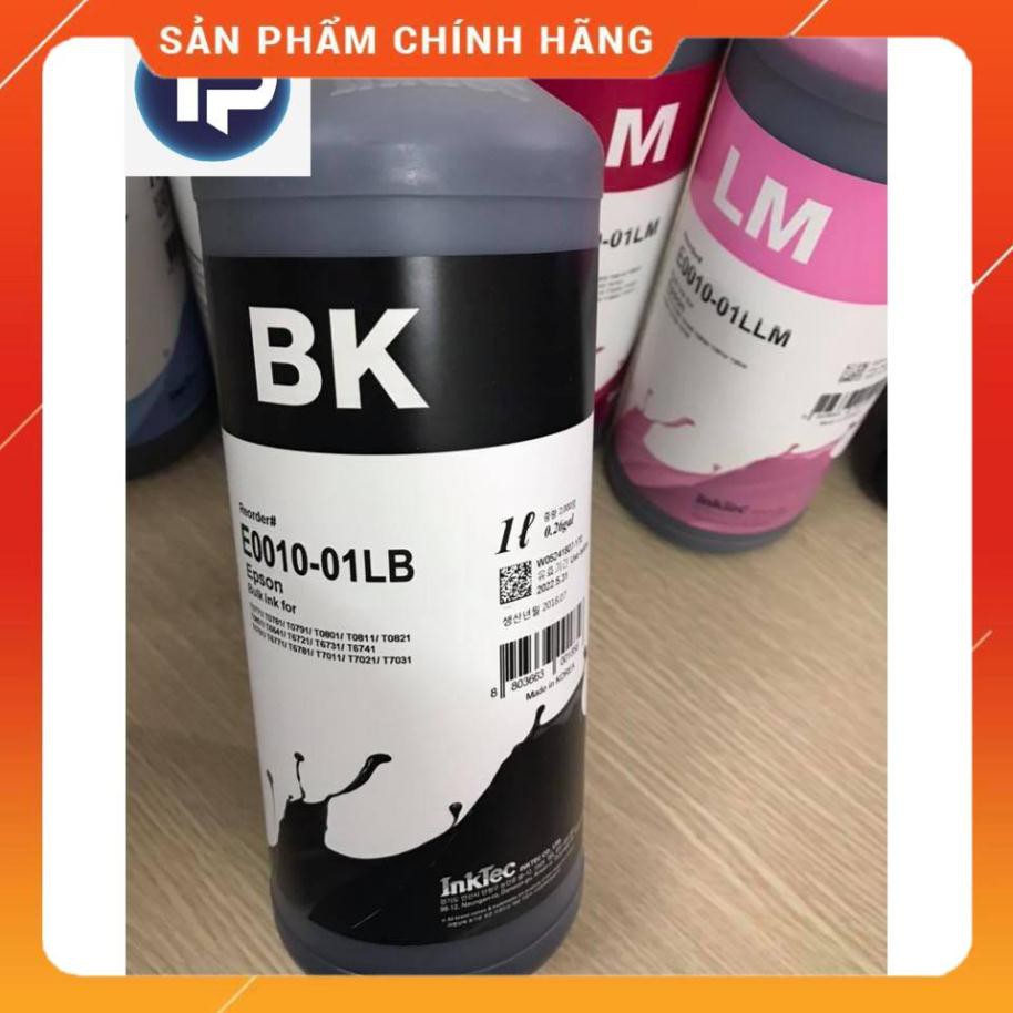 [FREESHIP] Mực in [RẺ VÔ ĐỊCH] mực Đen cho Epson T50/T60/L120/L310/L360 R1430/R1390/L1300/L1800 loại 1L