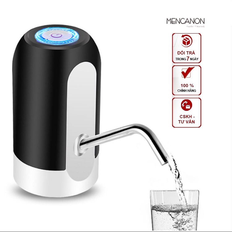 Vòi bơm hút nước lọc tự động thông minh - Máy hút nước, hút rượu mini sạc USB thông minh