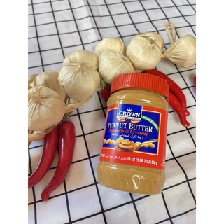 Bơ đậu phộng mịn mỹ hiệu crown 510gr -340gram