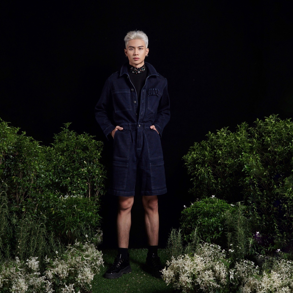 THE ENGINEER DENIM JUMPSUIT