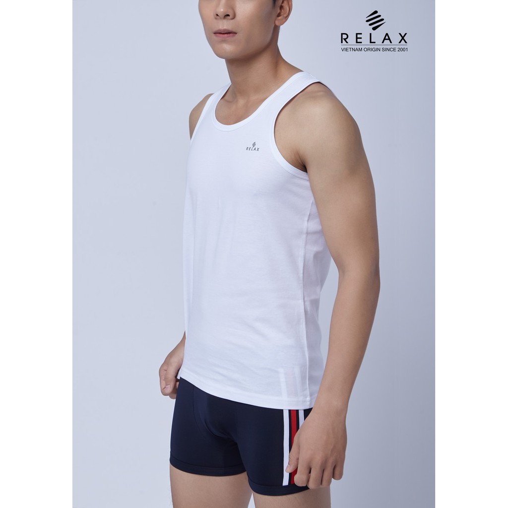 [FREESHIP] Áo thun ba lỗ nam RA001 áo lót nam cotton mềm mại thoáng mát cao cấp, đường may sắc xảo - RELAX FAMILY