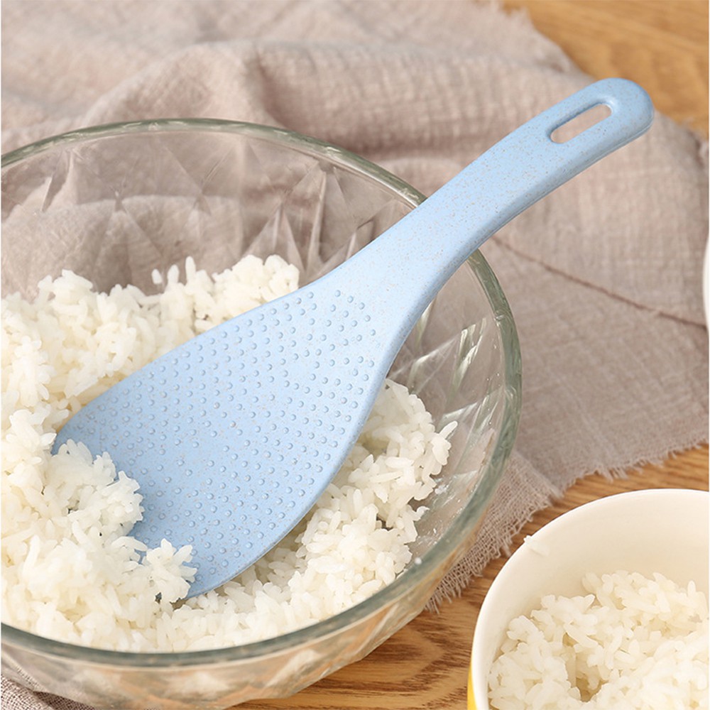 Thìa Vá Muỗng Xới Cơm Lúa Mạch An Toàn - Màu Đẹp T1