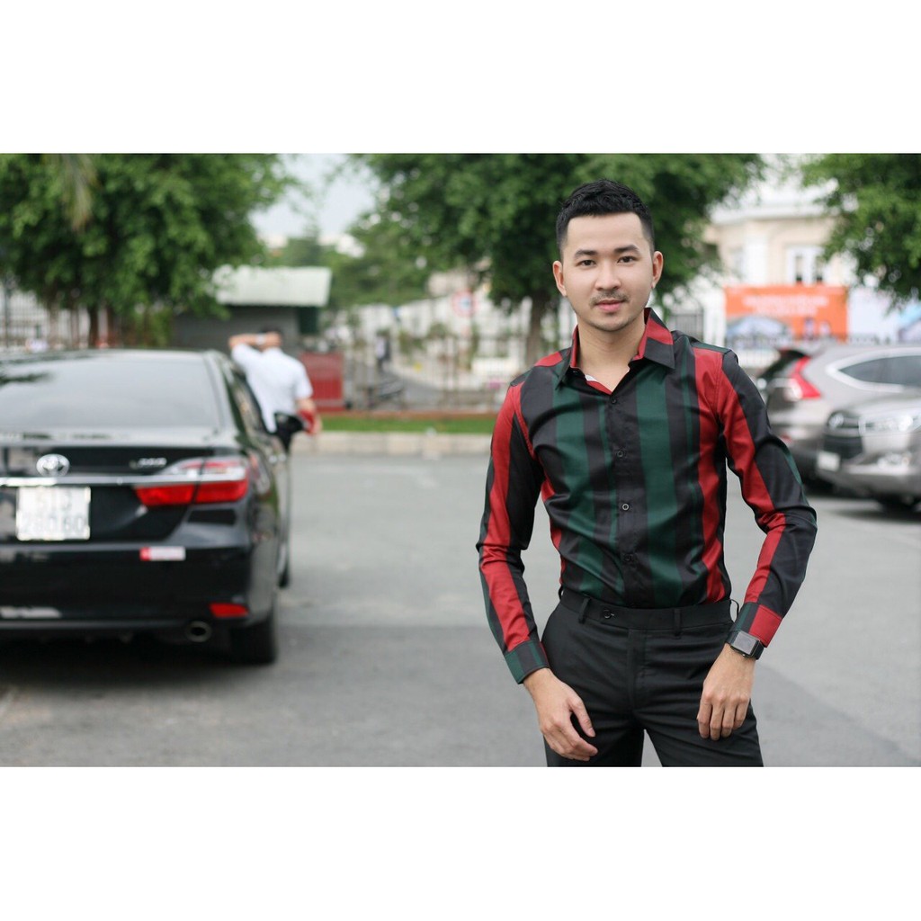 Áo sơ mi sọc