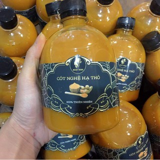 1 lít Cốt gừng nghệ hạ thổ cao cấp