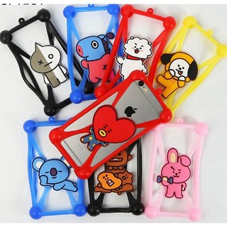 Ốp Lưng Dẻo BT21 Đa Năng Thích Hợp Các Dòng Điện Thoại Smartphone