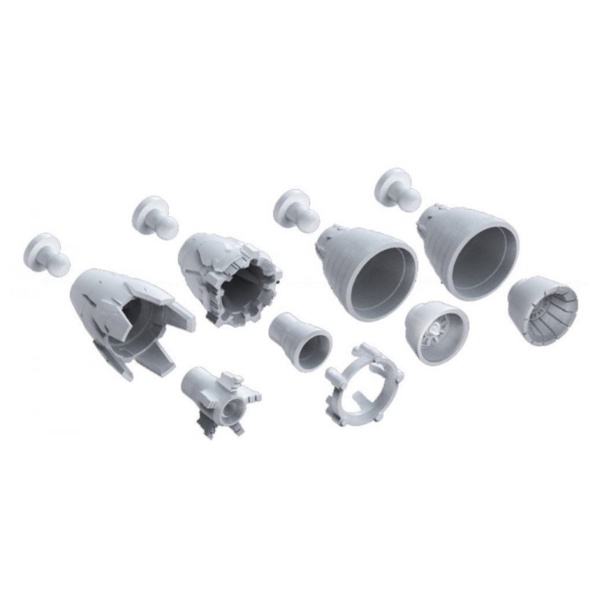 Phụ kiện BUILDERS PARTS HD 1/100 MS VERNIER 01 Bandai 4573102619488