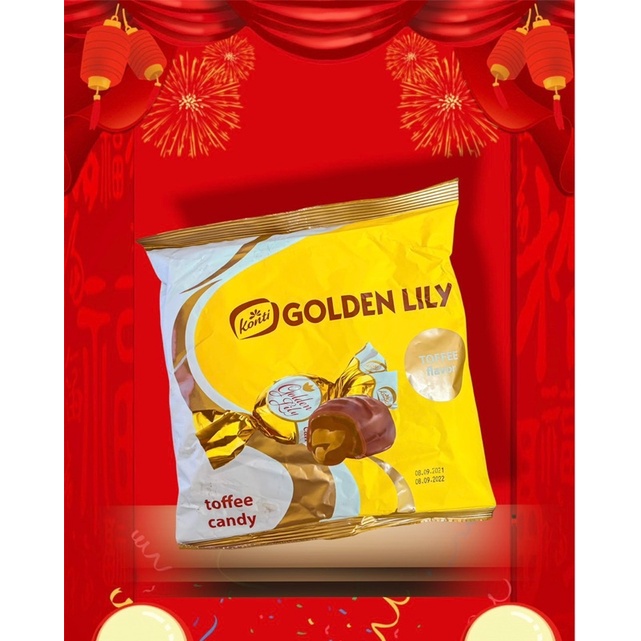 1 Gói Kẹo Nga bông huệ vàng golden lily 500gam
