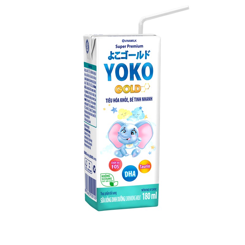 Sữa bột pha sẵn Yoko Vinamilk 180ml 1 thùng/ nửa thùng