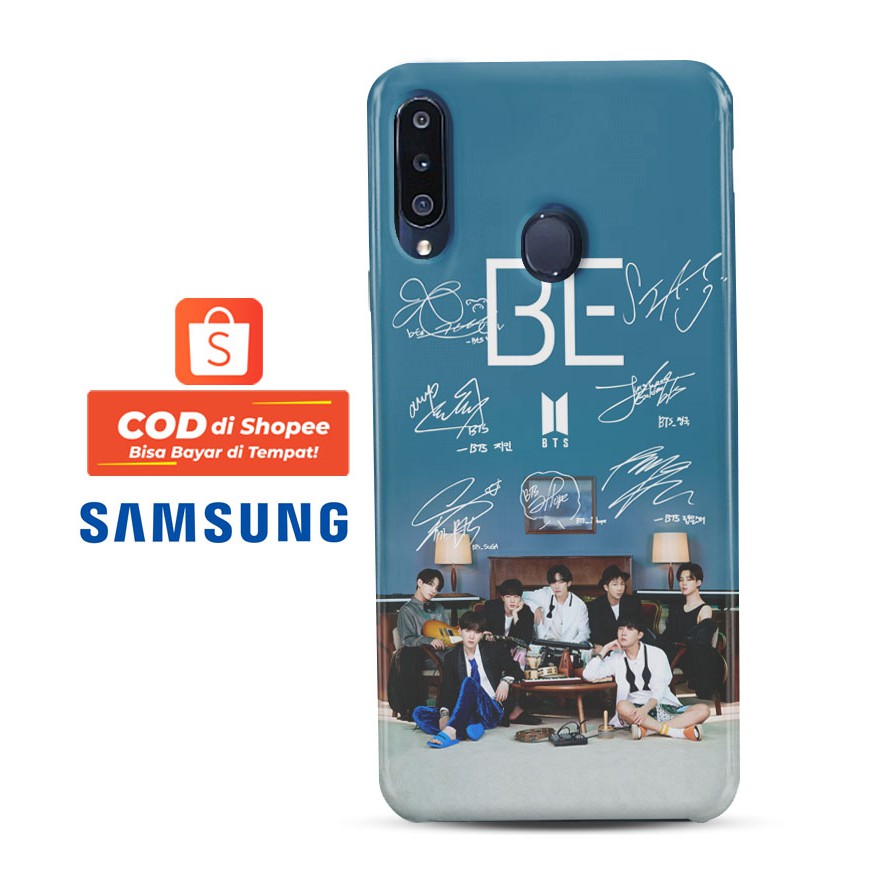 Ốp Điện Thoại Cứng In Chữ Ký Của Nhóm Nhạc Bts Be Member Cho Samsung