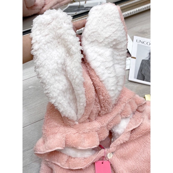 Bộ Ngủ Bông Tai Thỏ Siêu Cute | BigBuy360 - bigbuy360.vn