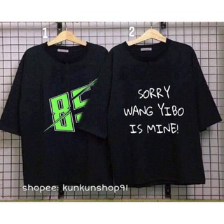 Áo thun đen vương nhất bác, wang yibo 85