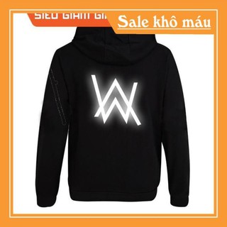 Áo Khoác Nam Alan Walker In Logo Phản Quang Mới siêu chất siêu ngầu
