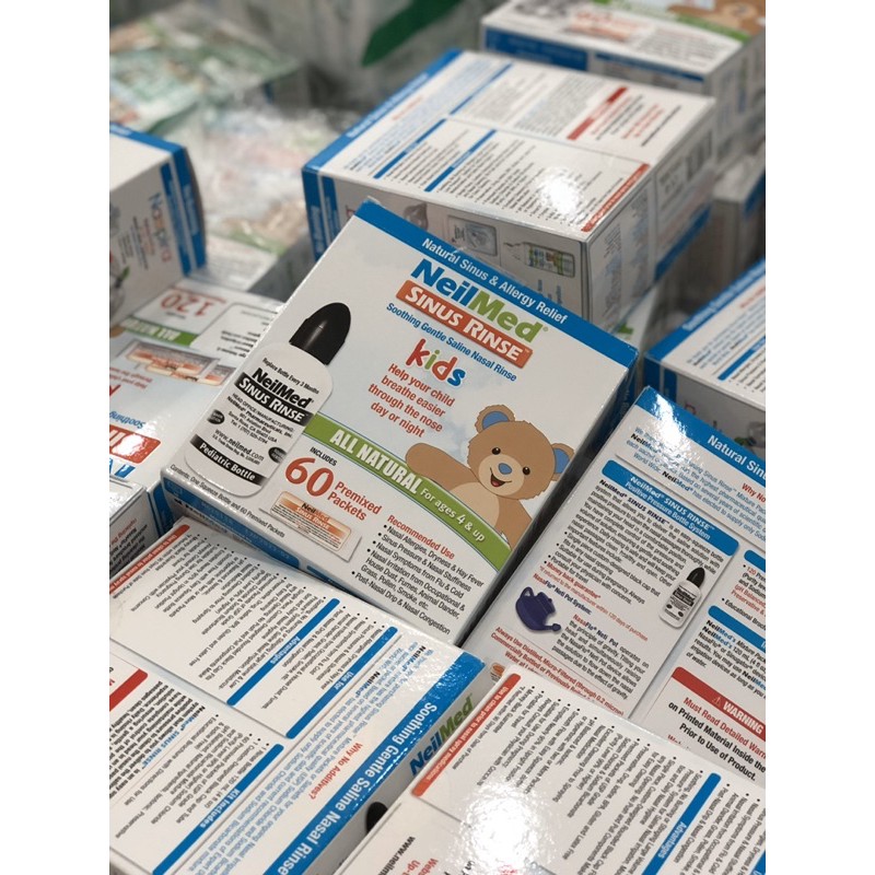 Bình rửa mũi kid Neimed 120ml không kèm muối