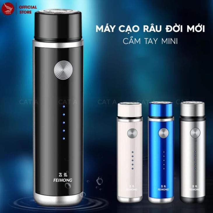 [NEW] Máy Cạo Râu CAO CẤP FEIHONG cho nam nữ Mini- Sạc USB, linh hoạt, tiện dụng, đa năng- HÀNG CHÍNH HÃNG !