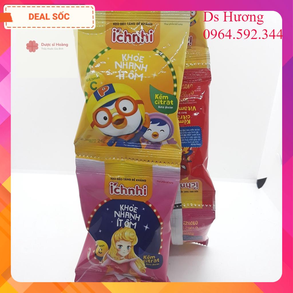 Kẹo Dẻo Ích Nhi Canxi - D/ Calci, Canci, tăng sức đề kháng 1 gói