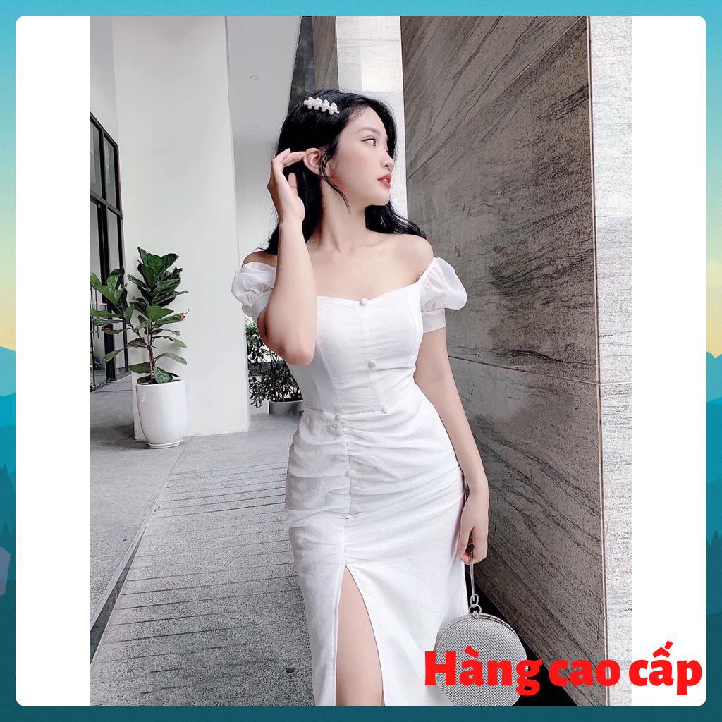 (Hàng cao cấp) Đầm dự tiệc xẻ tà mặc được 2 kiểu - Ryry Dress | BigBuy360 - bigbuy360.vn
