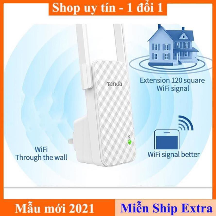 [ Xả kho tết] Thiết bị kích sóng, Bộ khuếch đại sóng wifi Tenda A9 Pro - kích sóng cực mạnh- Freeship - Bảo hành 1 đổi 1