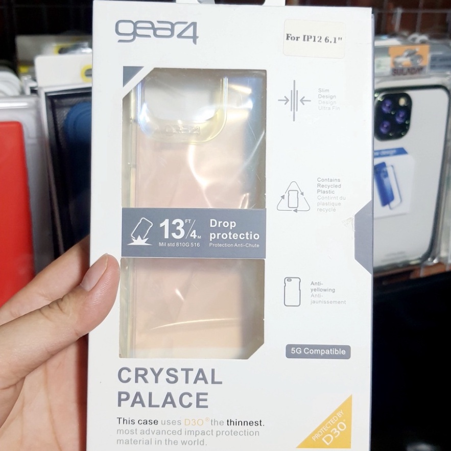 Ốp Lưng Iphone 13 pro max/13/13 pro/ 12/ 12 Pro/ 12 Pro Max/ 11/ 11 Pro Max -ốp lưng gear4 3d