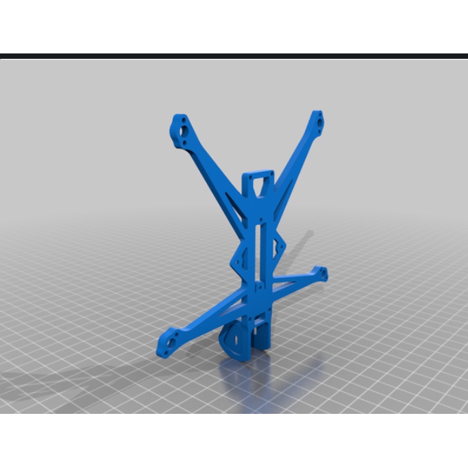 Khung nhựa in 3D cho máy bay FPV LongRanger