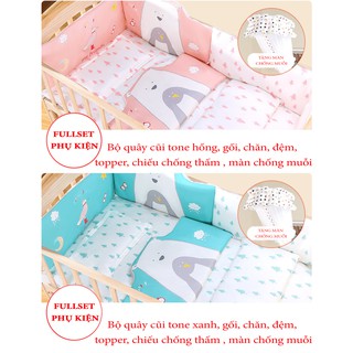 COMBO GIƯỜNG CŨI ĐA NĂNG Runakids
