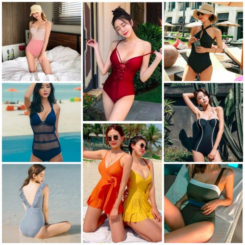 [CHỈ TỪ 139K] Bikini liền thân Hot Trend 2020 chất thun lạnh cực mát, hàng Quảng Châu
