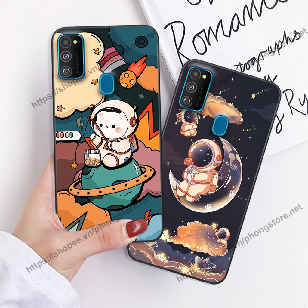Ốp lưng Samsung M21 / M30s / M31 vũ trụ phi hành gia cực hot siêu cute-rẻ-bền