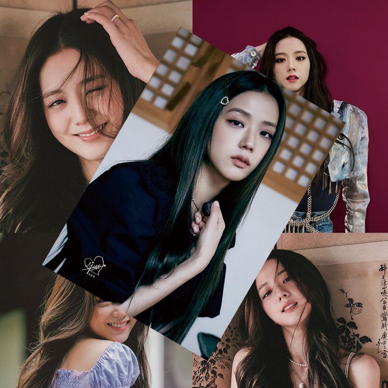 Poster Jisoo Blackpink 8 tấm đẹp lung linh