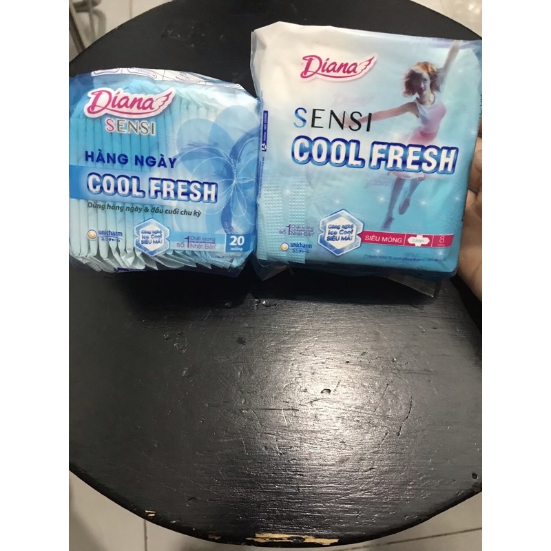 Combo 2 gói BVSMát Lạnh Diana Sensi Cool Fres