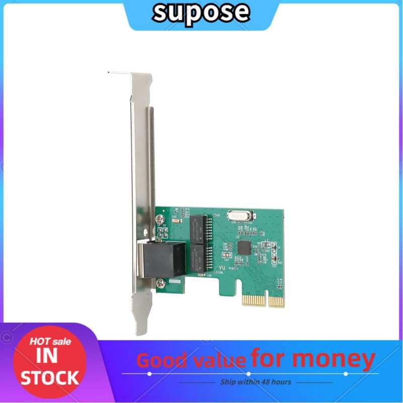 Card Mạng Supose Rtl8111E 1000mbps Pci-E X1 Gigabit Ethernet Lan