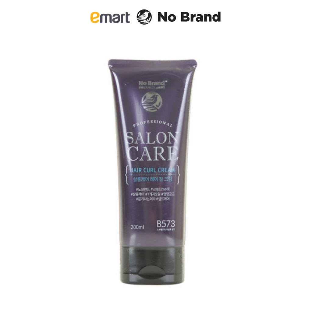 Kem Hỗ Trợ Uốn Tóc Xoăn No Brand 200ml - Emart VN