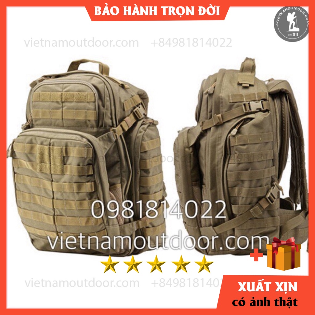 Balo 5.11 TACTICAL RUSH 24  chống thấm nước tuyệt đối