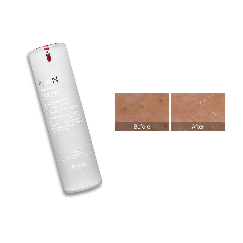 [DATE 23/04/22] Tinh chất se lỗ chân lông, giảm mụn chứa AHA và BHA The Plant Base Pore N Tightening Essence 30ml