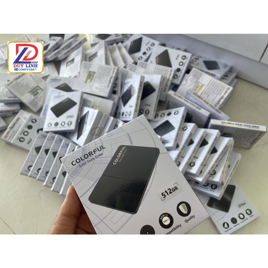 Ổ Cứng New SSD 512GB Colorful Chính Hãng NWH Việt Nam Phân phối - bảo hành 3 năm