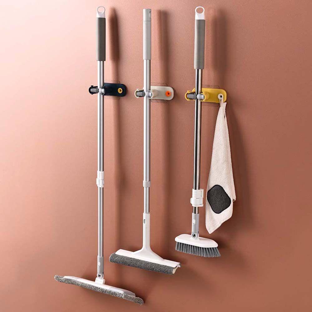 Giá Đỡ Cây Lau Nhà Tiết Kiệm Không Gian Tiện Dụng Cho Nhà Bếp / Nhà Tắm