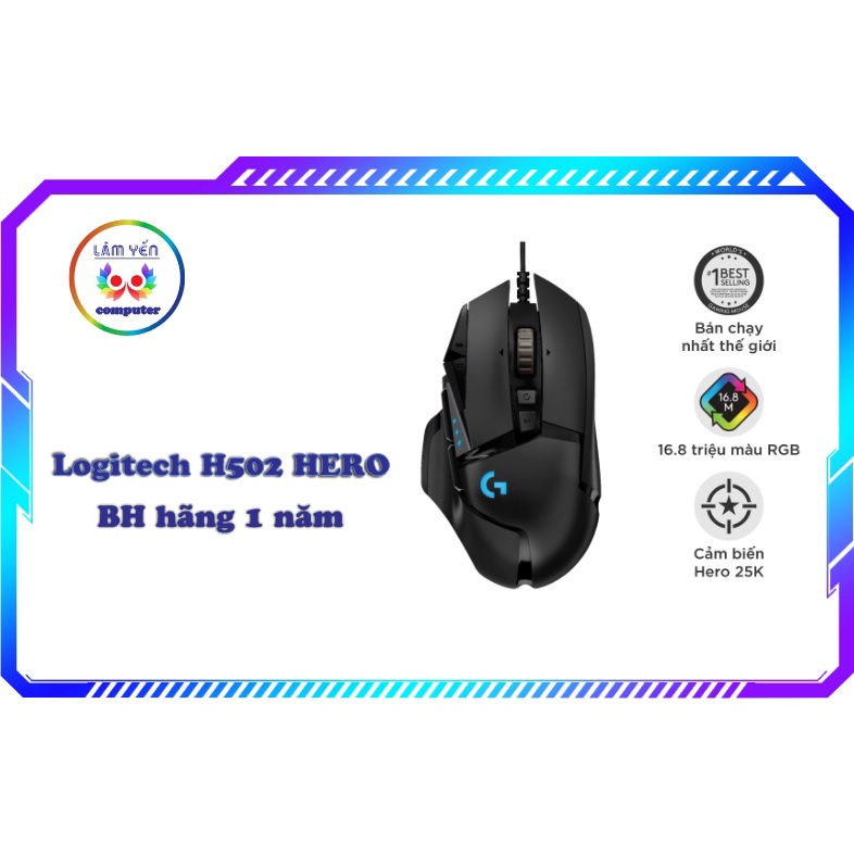 Chuột Gaming logitech G502 HERO