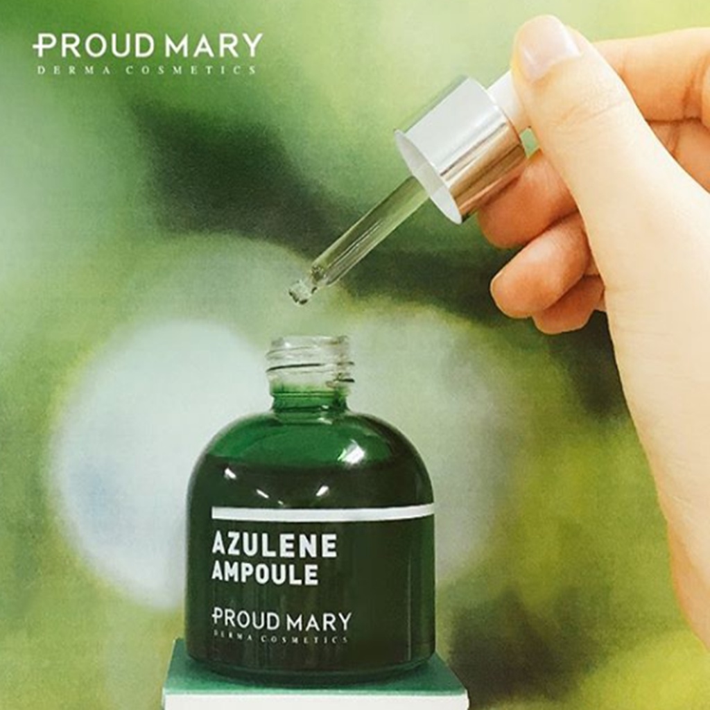 (Hàng Mới Về)PROUD MARY Tinh Chất Azulene 50ml Chăm Sóc Da Làm Dịu Da