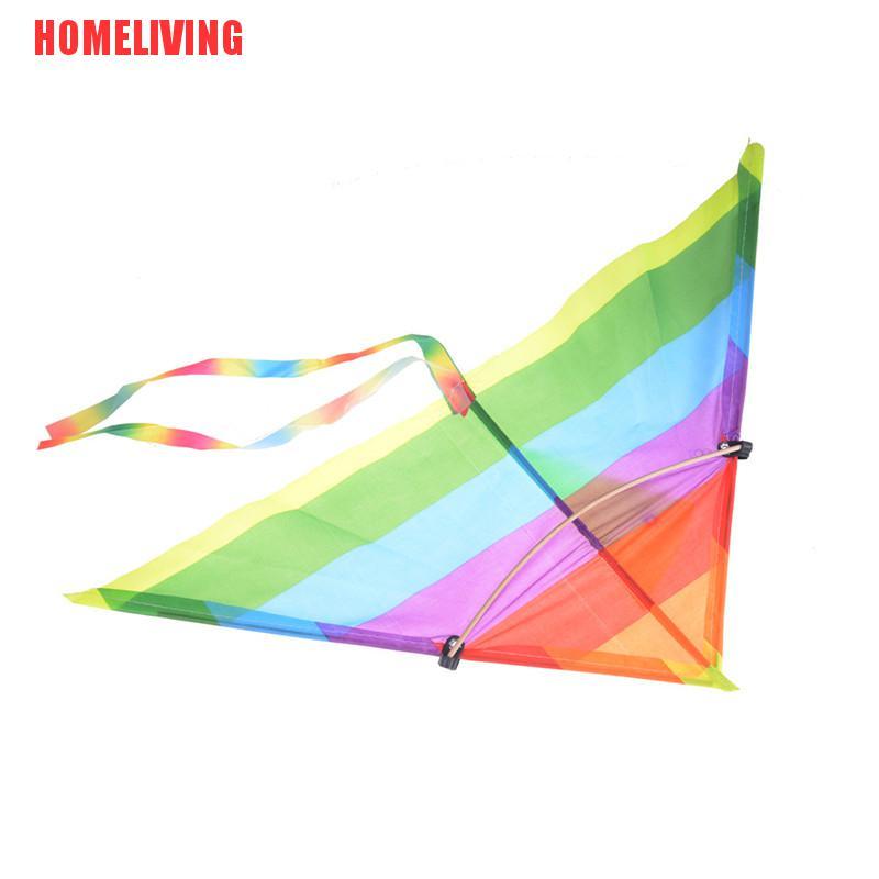 1 Diều Đồ Chơi Màu Cầu Vồng Không Có Thanh Và Dây Điều Khiển Cho Bé